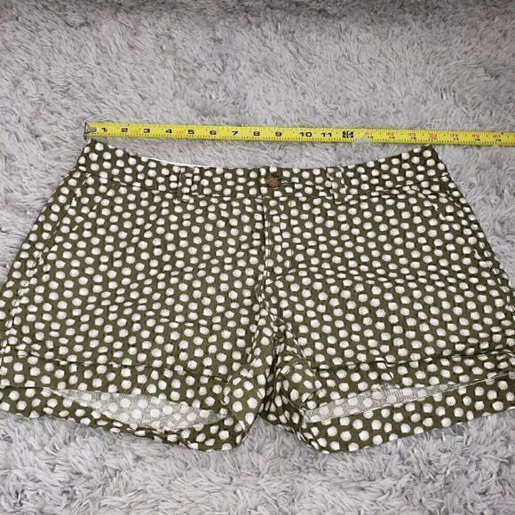 OLD NAVY Olive Green & White Seashell Shorts - Picture 1 of 11